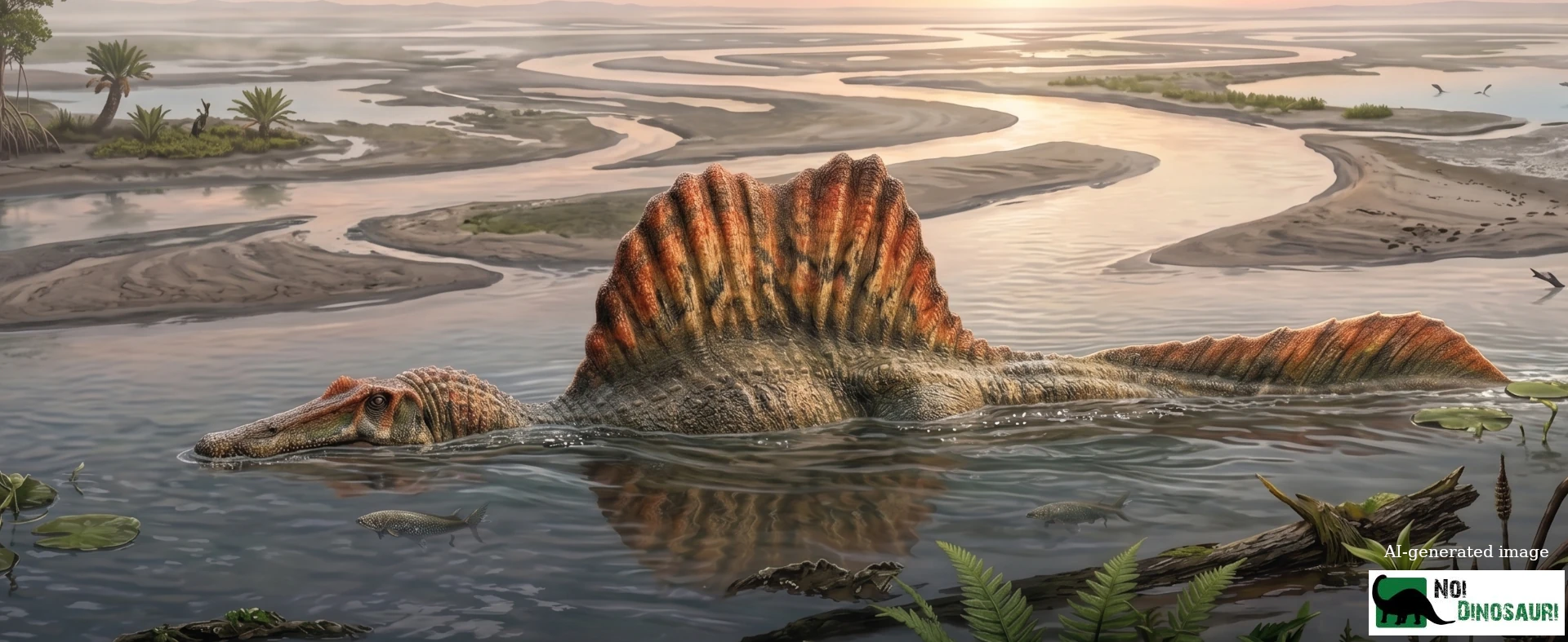Sinosaurus swim
